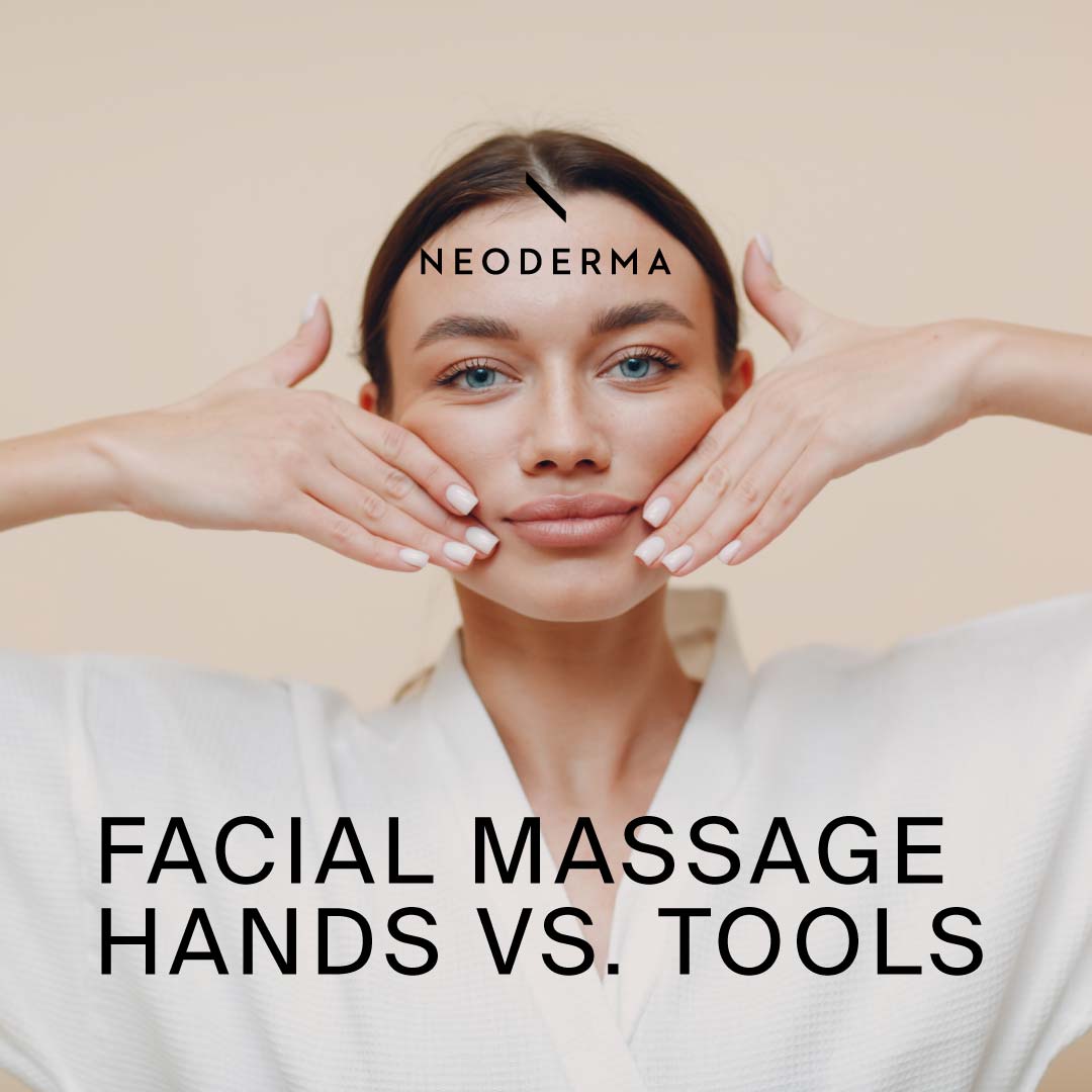 Facial massage / Hands Vs. Tools
