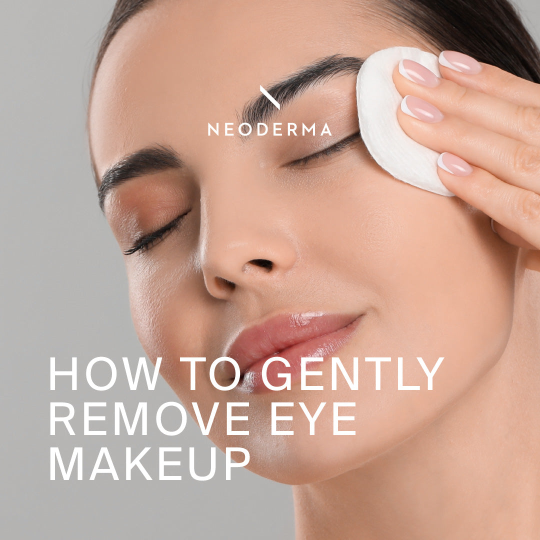 How to Gently Remove Eye Makeup