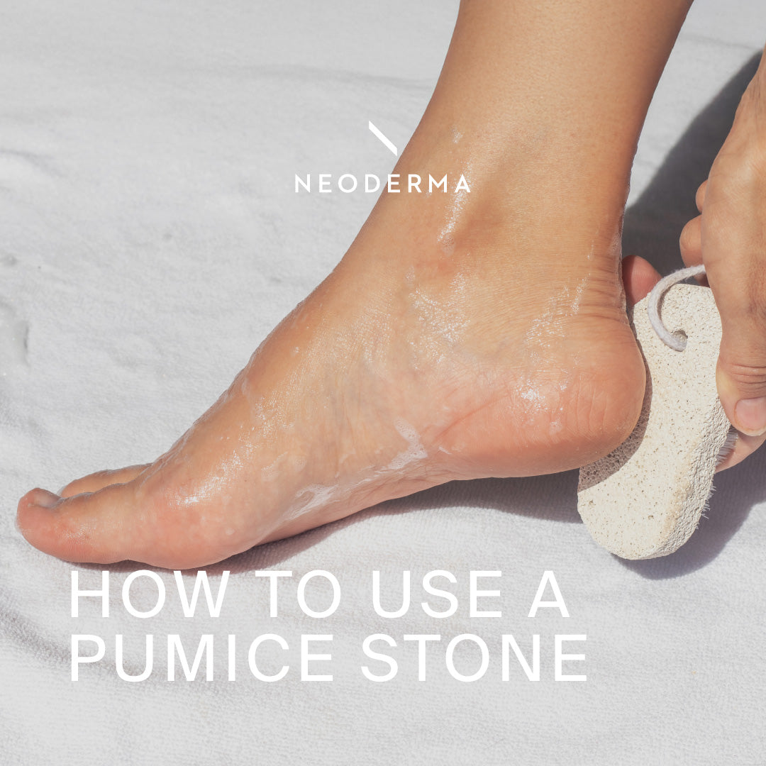 How to Use A Pumice Stone