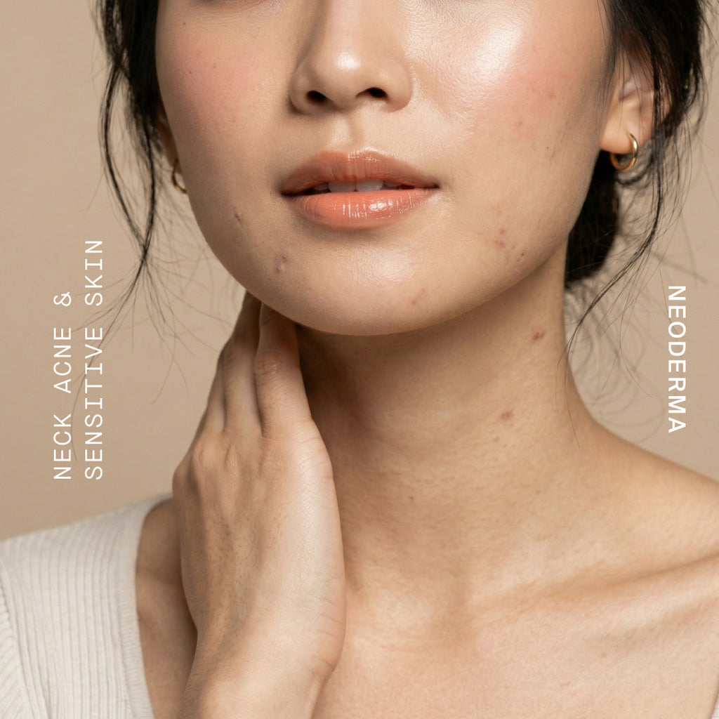 Neck Pimples & Acne-Prone, Sensitive Skin
