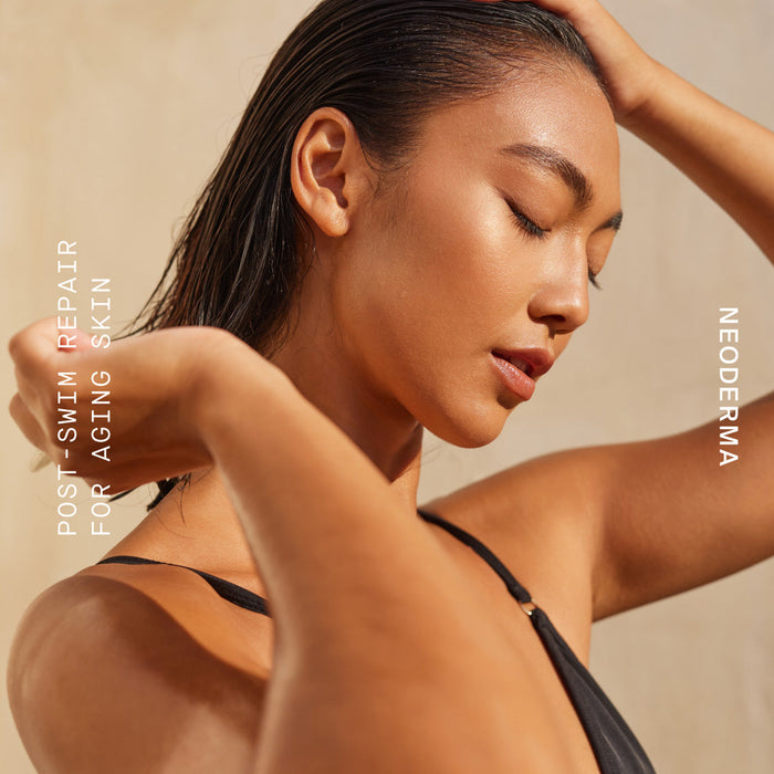 Skincare for Aging, Sensitive Skin: The Post-Pool Cellular Reset